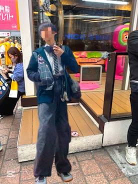 「アイテム（PC・スマホグッズ/家電）」を使った、Gaiaさん（メンズ・150cm）の秋コーディネート