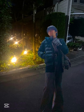 「アイテム（ヘッドフォン/イヤホン）」を使った、Gaiaさん（メンズ・150cm）の秋コーディネート