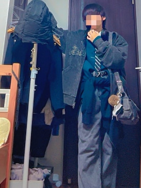 「アイテム（アクセサリー）」を使った、Gaiaさん（メンズ・150cm）の秋コーディネート