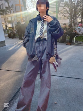 「アイテム（アクセサリー）」を使った、Gaiaさん（メンズ・150cm）の秋コーディネート