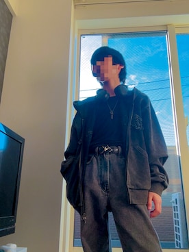 「アイテム（PC・スマホグッズ/家電）」を使った、Gaiaさん（メンズ・150cm）の秋コーディネート