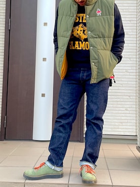 「HYSTERIC GLAMOUR（ヒステリックグラマー）のアイテム」を使った、aaammm0501さん（メンズ・160cm）の秋コーディネート