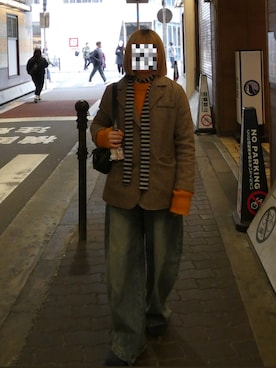 「U.S. POLO ASSN.（ユーエスポロアッスン）のアイテム」を使った、ppinoさん（レディース・153cm）の春コーディネート