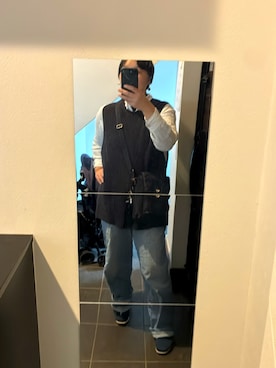 「no brand（ノーブランド）のアイテム」を使った、issenyaさん（レディース・158cm）の秋コーディネート