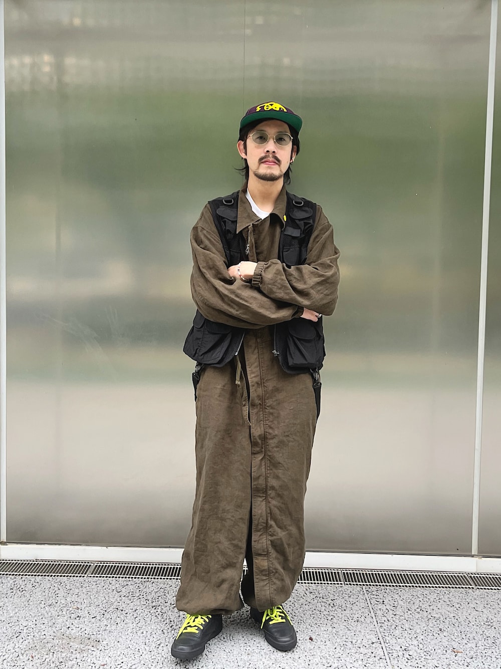 Anachronormのオールインワン・サロペットを使った人気ファッション