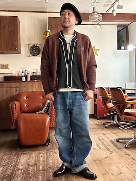 MUGENさん(メンズ・173cm)の春コーディネート