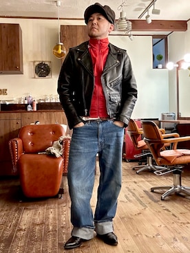 MUGENさん(メンズ・173cm)の冬コーディネート