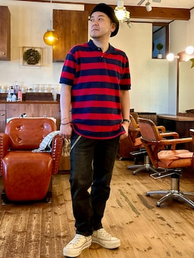 MUGENさん(メンズ・173cm)の春コーディネート