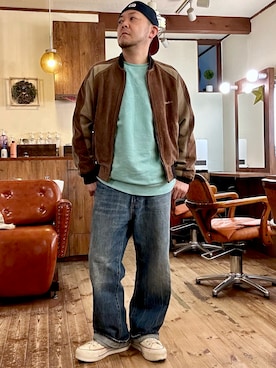 MUGENさん(メンズ・173cm)の冬コーディネート