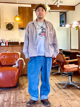 MUGENさん（メンズ・173cm）の春コーディネート