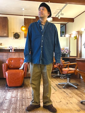 MUGENさん（メンズ・173cm）の冬コーディネート