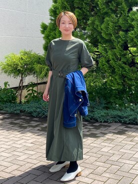 「Chez toi（シェトワ）のアイテム（デニムジャケット）」を使った、pal_kana_596さん（レディース・155cm）の秋コーディネート