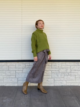 「モールニット」｜pal_kana_596さん（レディース・155cm）の秋コーディネート