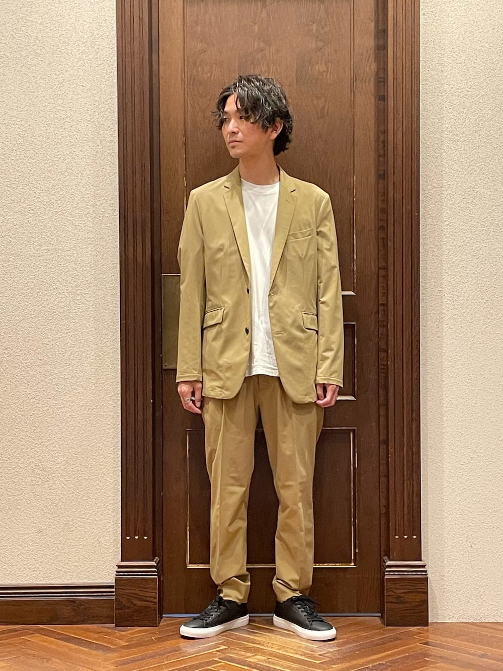 Damerino」TEXBRID(R)×SPX 4WAYストレッチ セットアップを使った