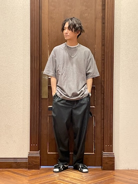 「BENCH（ベンチ）のアイテム」を使った、uedamitsuruさん（メンズ・168cm）の夏コーディネート