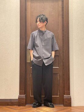 「BENCH（ベンチ）のアイテム」を使った、uedamitsuruさん（メンズ・168cm）の夏コーディネート