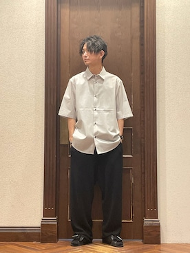 「BENCH（ベンチ）のアイテム」を使った、uedamitsuruさん（メンズ・168cm）の夏コーディネート