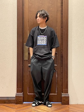 「BENCH（ベンチ）のアイテム」を使った、uedamitsuruさん（メンズ・168cm）の夏コーディネート