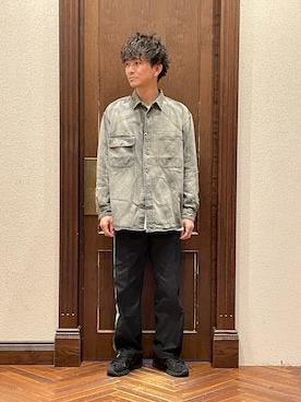 「アシックス」｜uedamitsuruさん（メンズ・168cm）の春コーディネート