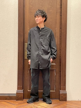 「WHITE MOUNTAINEERING（ホワイトマウンテニアリング）のアイテム」を使った、uedamitsuruさん（メンズ・168cm）の春コーディネート