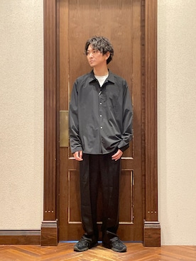 「アシックス」｜uedamitsuruさん（メンズ・168cm）の春コーディネート