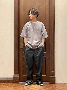 「BENCH（ベンチ）のアイテム」を使った、uedamitsuruさん（メンズ・168cm）の夏コーディネート