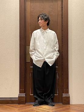 「アシックス」｜uedamitsuruさん（メンズ・168cm）の春コーディネート