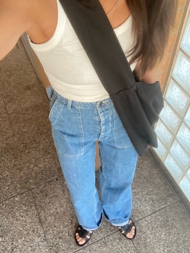 「イロチ買い」｜mayuさん（レディース・157cm）の夏コーディネート