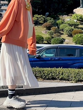 「アイテム（ソックス/靴下）」を使った、ちゃんぴーさん（レディース・167cm・30代）の冬コーディネート