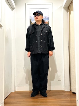 「アイテム（カバーオール）」を使った、Yuya Sasakiさん（メンズ・179cm）の秋コーディネート