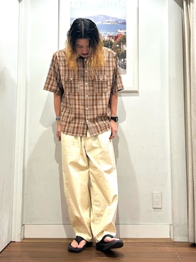 「URBAN RESEARCH Sonny Label（アーバンリサーチサニーレーベル）のアイテム」を使った、Yuya Sasakiさん（メンズ・179cm）の夏コーディネート