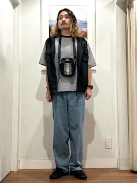 「GREGORY（グレゴリー）のアイテム」を使った、Yuya Sasakiさん（メンズ・179cm）の夏コーディネート