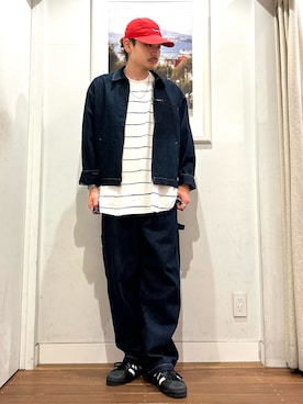 「URBAN RESEARCH Sonny Label（アーバンリサーチサニーレーベル）のアイテム（ジャケット/アウター）」を使った、Yuya Sasakiさん（メンズ・179cm）の秋コーディネート