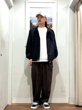 「URBAN RESEARCH Sonny Label（アーバンリサーチサニーレーベル）のアイテム（ジャケット/アウター）」を使った、Yuya Sasakiさん（メンズ・179cm）の春コーディネート