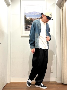 Yuya Sasakiさん（メンズ・179cm）の春コーディネート