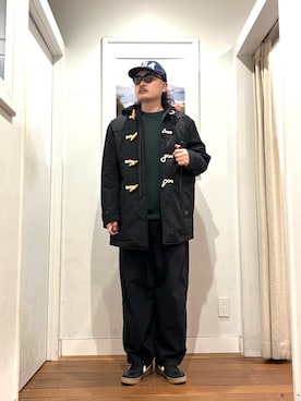 「NIKE」｜「アイテム（その他アウター）」を使った、Yuya Sasakiさん（メンズ・179cm）の冬コーディネート