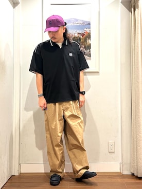 「URBAN RESEARCH Sonny Label（アーバンリサーチサニーレーベル）のアイテム（帽子）」を使った、Yuya Sasakiさん（メンズ・179cm）の春コーディネート