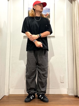 「LOTTO（ロット）のアイテム」を使った、Yuya Sasakiさん（メンズ・179cm）の夏コーディネート
