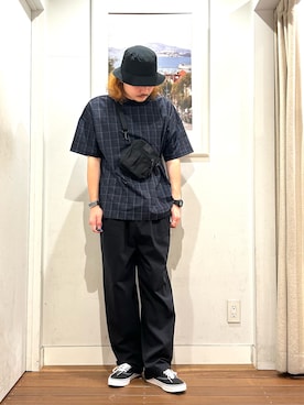 「URBAN RESEARCH Sonny Label（アーバンリサーチサニーレーベル）のアイテム（シューズ）」を使った、Yuya Sasakiさん（メンズ・179cm）の春コーディネート
