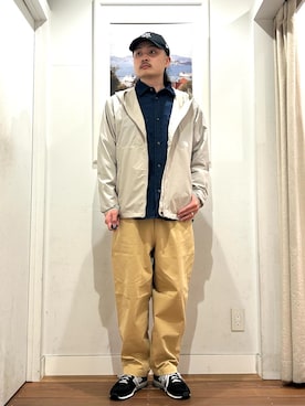 「URBAN RESEARCH Sonny Label（アーバンリサーチサニーレーベル）のアイテム（パンツ）」を使った、Yuya Sasakiさん（メンズ・179cm）の冬コーディネート