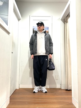 「アイテム（その他アウター）」を使った、Yuya Sasakiさん（メンズ・179cm）の秋コーディネート