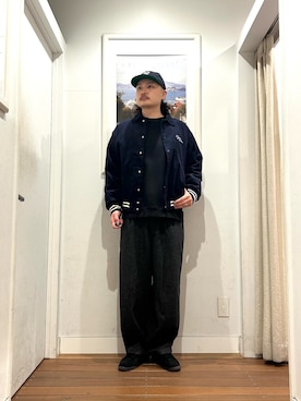 Yuya Sasakiさん(メンズ・179cm)の冬コーディネート