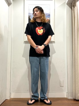 「URBAN RESEARCH Sonny Label（アーバンリサーチサニーレーベル）のアイテム」を使った、Yuya Sasakiさん（メンズ・179cm）の夏コーディネート