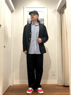 「URBAN RESEARCH Sonny Label（アーバンリサーチサニーレーベル）のアイテム」を使った、Yuya Sasakiさん（メンズ・179cm）の冬コーディネート