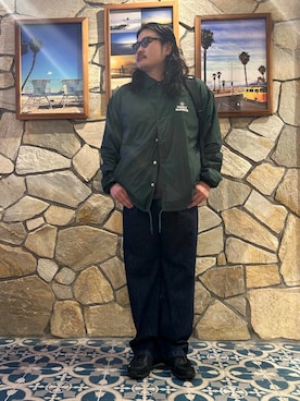 「MAGIC NUMBER（マジック ナンバー）のアイテム」を使った、Yuya Sasakiさん（メンズ・179cm）の秋コーディネート