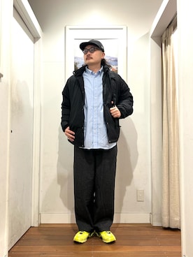 「アイテム（バックパック/リュック）」を使った、Yuya Sasakiさん（メンズ・179cm・20代）の冬コーディネート