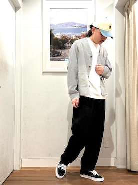 Yuya Sasakiさん（メンズ・179cm）の春コーディネート