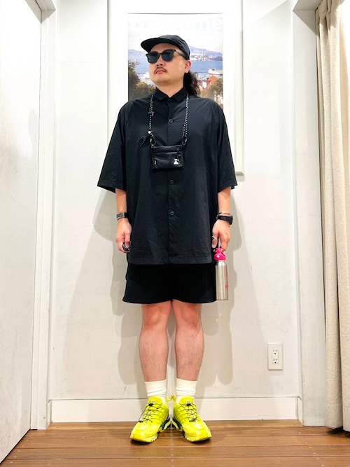 ナイロンカーゴショートパンツ