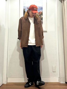 「URBAN RESEARCH Sonny Label（アーバンリサーチサニーレーベル）のアイテム（パンツ）」を使った、Yuya Sasakiさん（メンズ・179cm）の夏コーディネート