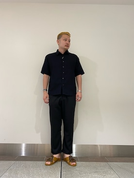 Yuya Sasakiさん（メンズ・179cm）の夏コーディネート